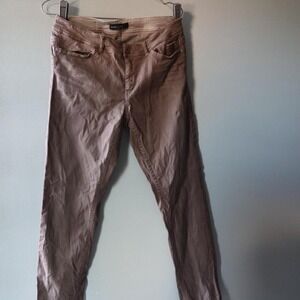 Marc Cain Brown Glittery Skinny Jeans Glam Groovy Fashion‎ Authentic Genuine